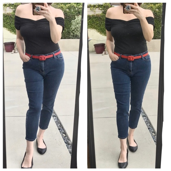 Modcloth Denim - MODCLOTH denim Capri JEANS ANKLE cropped STRETCH